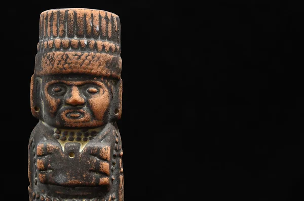 Starověké mayské socha — Stock fotografie
