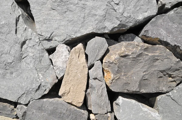 Gray Rock Ancient Wall — Stock Photo, Image