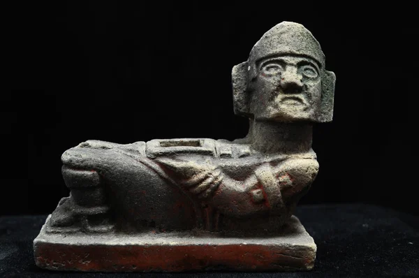 古代玛雅人雕像 — 图库照片