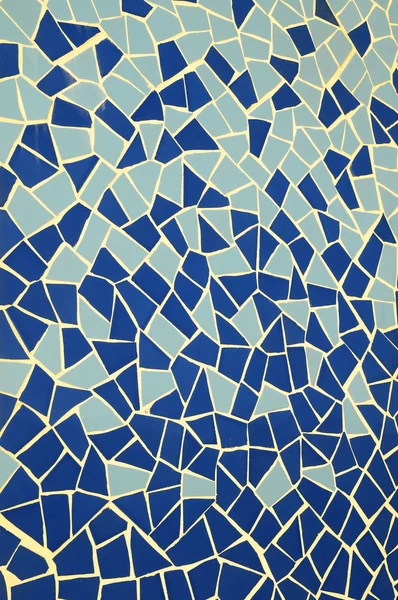 Azul e Branco Textura Mosaic — Fotografia de Stock