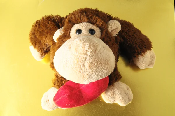 Mono marrón divertido —  Fotos de Stock