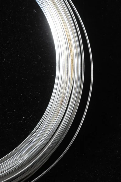 Handgemaakte sieraden zilver delen — Stockfoto