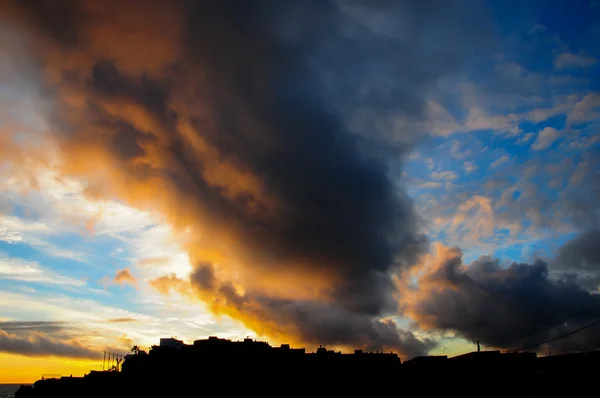 Южный пейзаж Тенерифе — стоковое фото