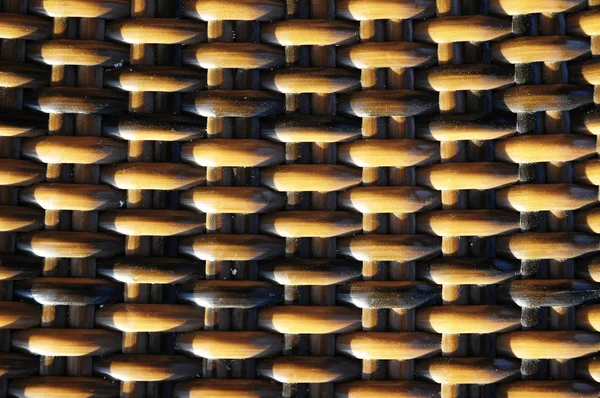 茶色の不織布籐背景パターン テクスチャ — ストック写真