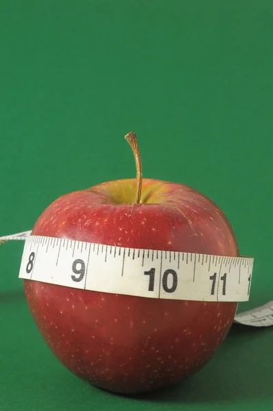 饮食苹果 — 图库照片