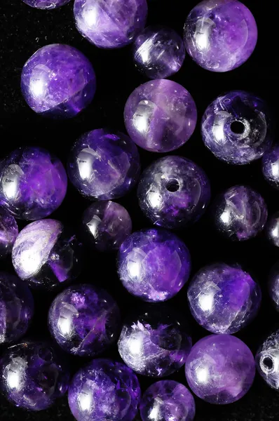 Amulet Amethyst Stone — Stock Photo, Image