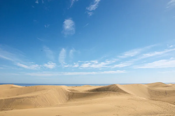 Textura del desierto de dunas de arena — Foto de Stock