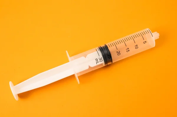 Black and White Syringe — Stock Photo, Image