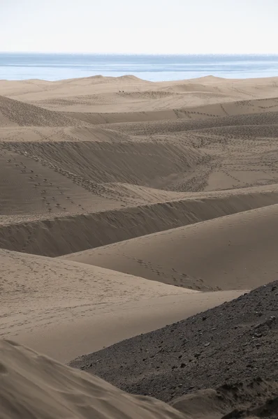 Desierto de dunas de arena —  Fotos de Stock