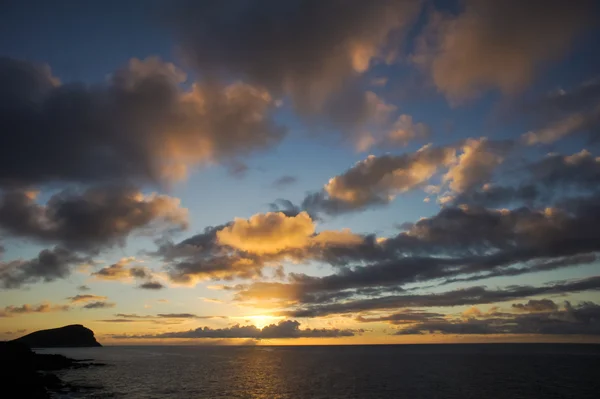 Colred bulutlarcolred wolken — Stok fotoğraf