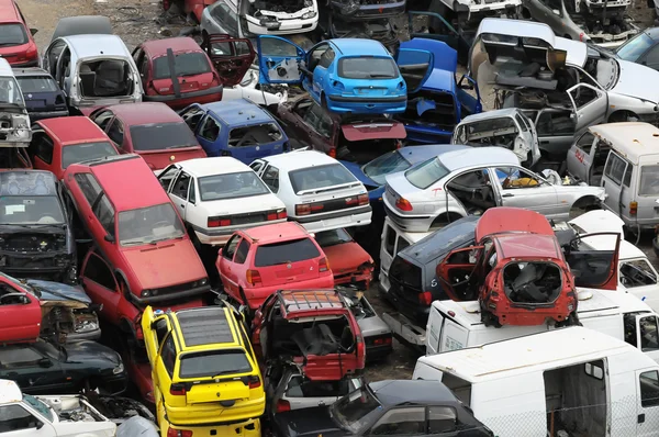 Car Scrapping — Stock Photo, Image