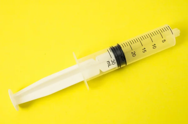 Black and White Syringe — Stock Photo, Image