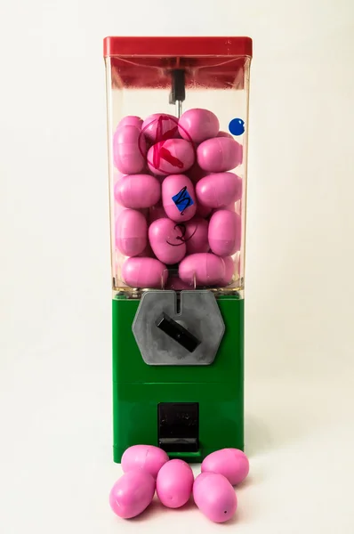 Vintage Eggs Slot Machine — Stock Photo, Image