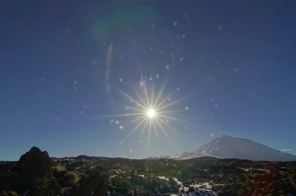 バックライト太陽光線 — ストック写真