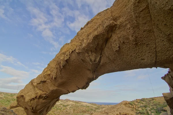 Arco natural en el desierto — Foto de Stock