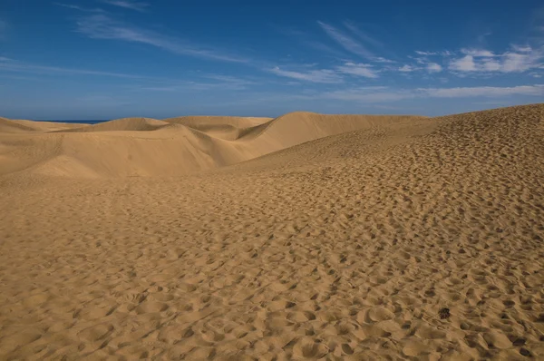 Desierto de dunas de arena —  Fotos de Stock