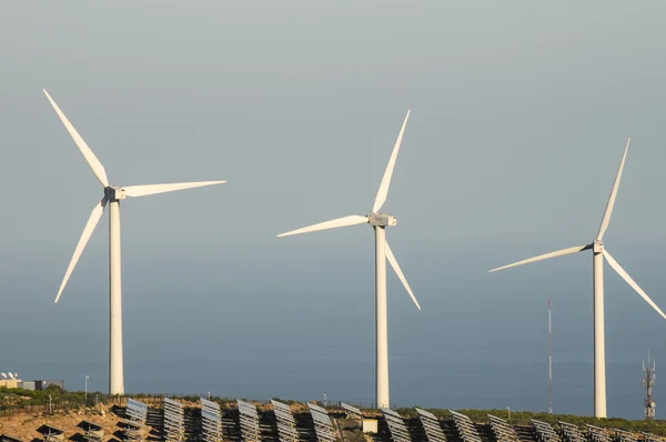 Energía renovable de la central eléctrica — Foto de Stock