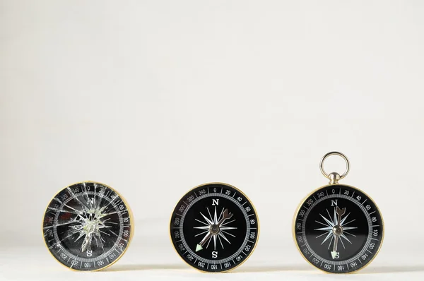 Аналоговый компас — стоковое фото