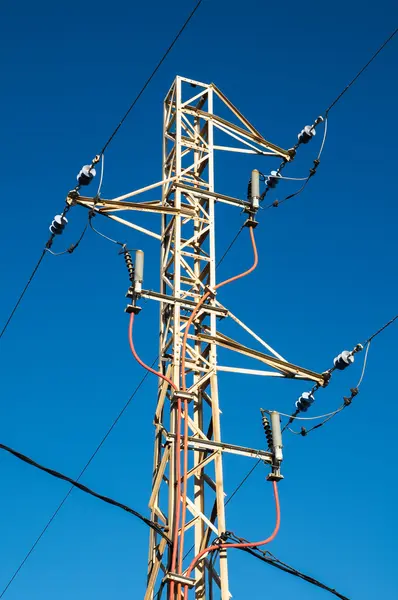 Elektrik güç pilon — Stok fotoğraf
