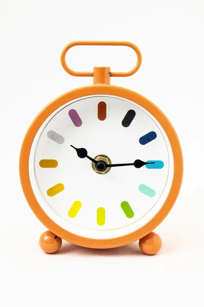 Reloj despertador naranja — Foto de Stock