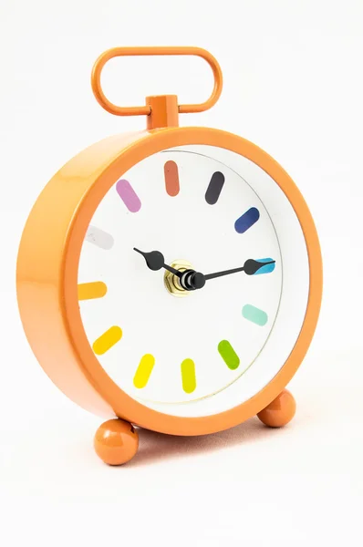 Reloj despertador naranja — Foto de Stock