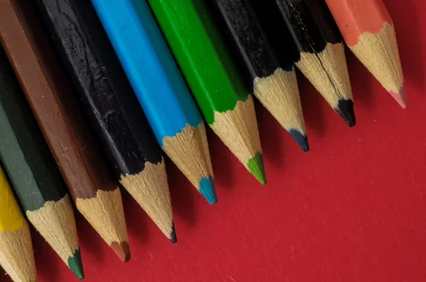 New Colored Pencils Textured — Stock Photo, Image