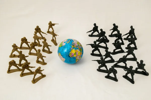 Plastic Lead Soldiers — Stock Photo, Image