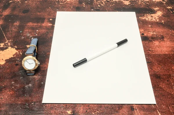 Examen Concepto de tiempo — Foto de Stock