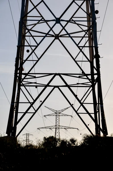 Electricitate Power Pylon — Fotografie, imagine de stoc
