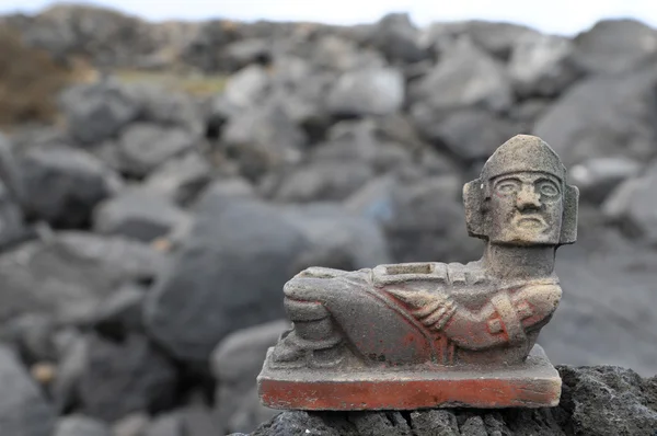 Maya Statue — Stock Photo, Image