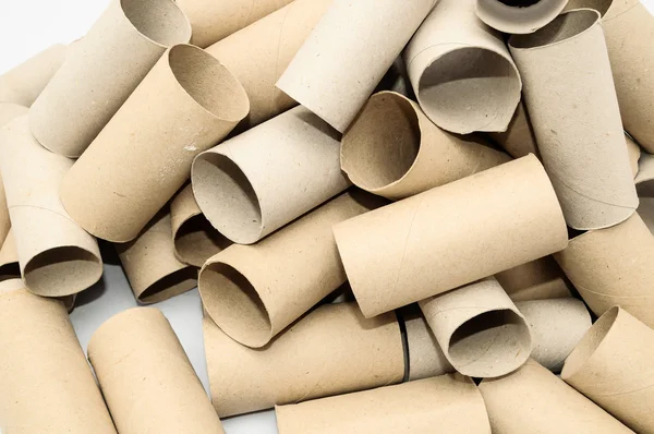 Empty Toilet Paper Roll — Stock Photo, Image