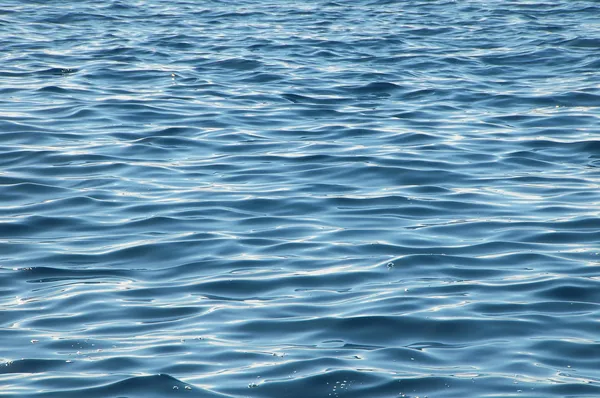 Textura de ondas de agua azul — Foto de Stock