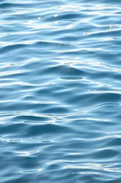 Texture des vagues d'eau bleue — Photo