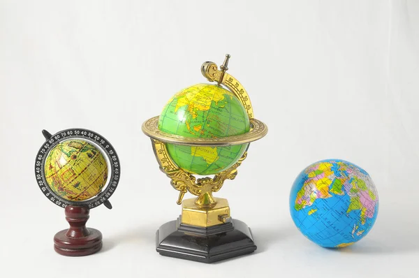 Wiele globusy — Zdjęcie stockowe