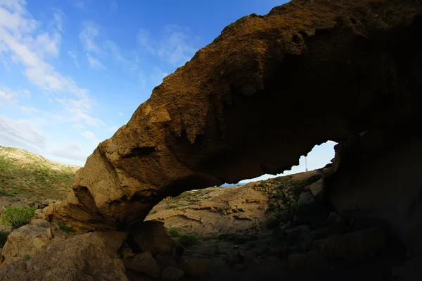 Arco natural no deserto — Fotografia de Stock