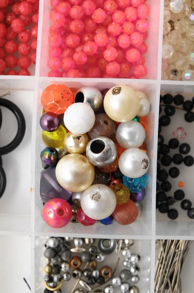 Materials to Produce Handmade Jewelry — Stock Photo, Image