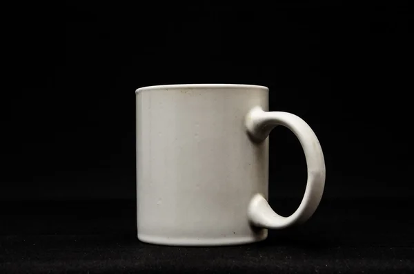 Coffee cup isolated on black... — Stock Photo, Image