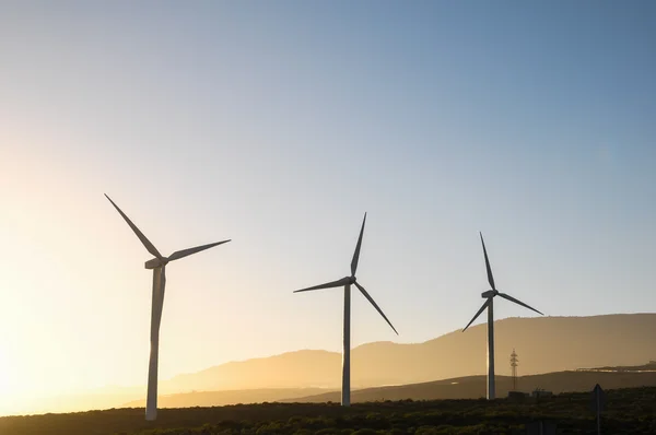 Elektrárna obnovitelné zdroje energie — Stock fotografie