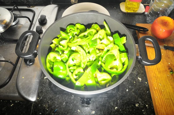 Paprika pot — Stockfoto