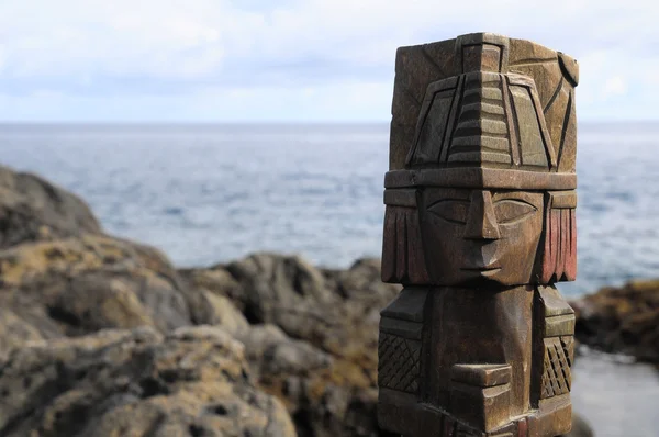 Estatua Maya — Foto de Stock