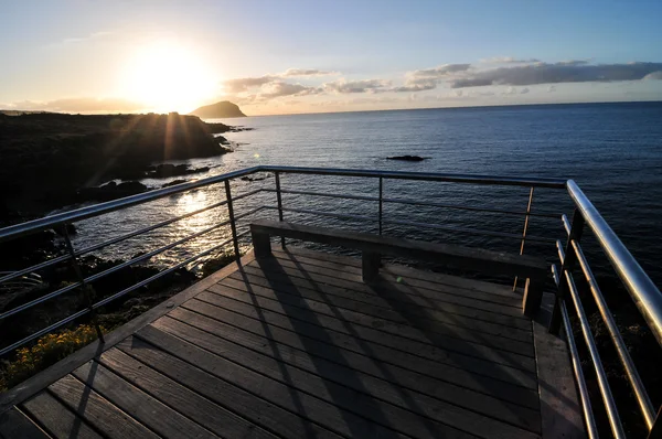 Muelle del amanecer — Foto de Stock