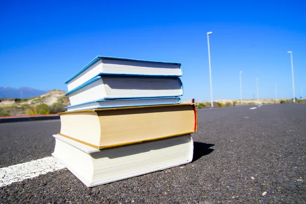 Concepto de Literatura Vial — Foto de Stock