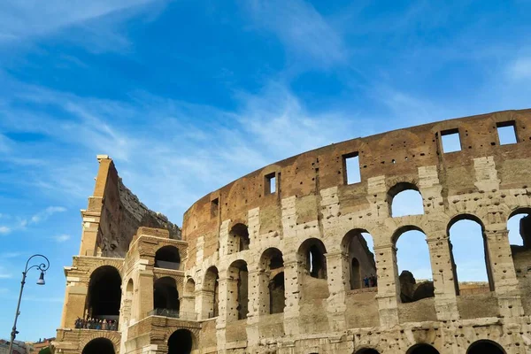 Колізей Римі Італія Фотографія Фон Цифрове Зображення — стокове фото