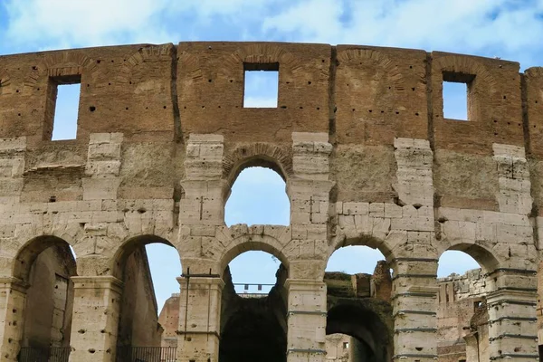 Colosseum Rom Italien Foto Som Baggrund Digitalt Billede - Stock-foto