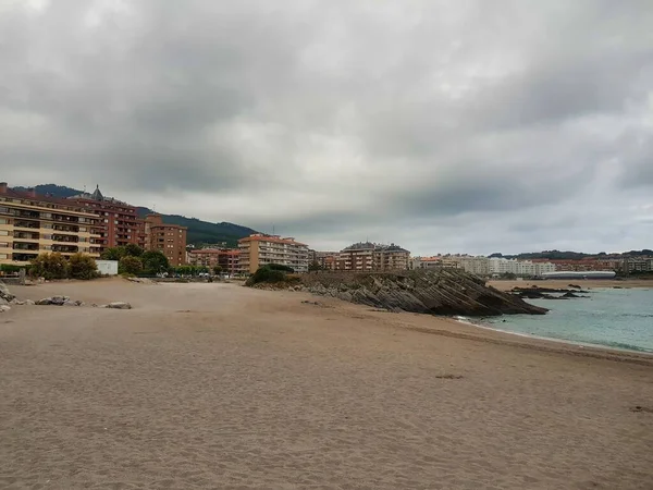 Пляж Испании Фото Качестве Фона Цифровое Изображение — стоковое фото