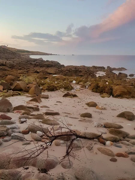 Blick Auf Die Küste Foto Als Hintergrund Digitales Bild — Stockfoto