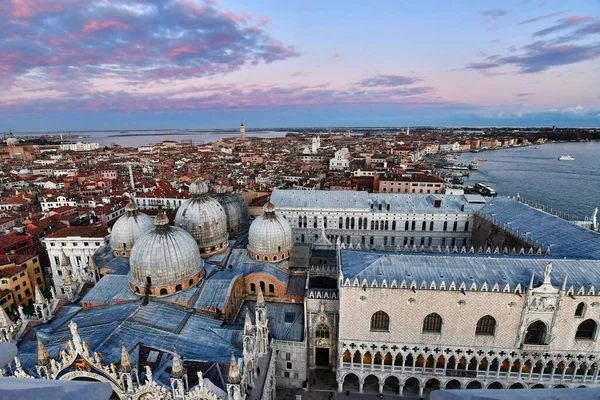 Вид Венеции Италия Фото Качестве Фона Цифровое Изображение — стоковое фото