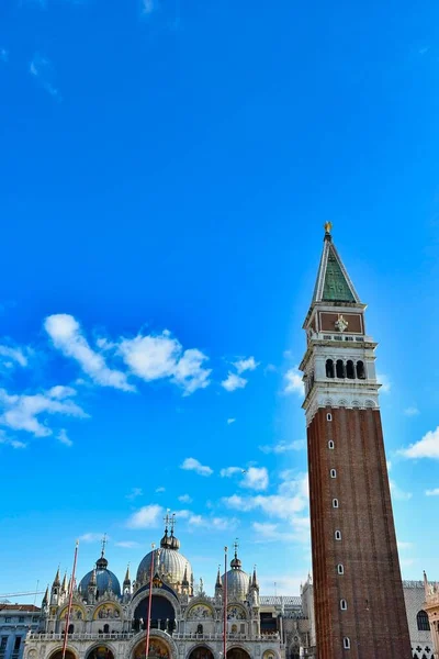 Torre Veneza Foto Como Fundo Imagem Digital — Fotografia de Stock