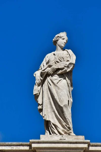 Estatua Foto Como Fondo Imagen Digital —  Fotos de Stock