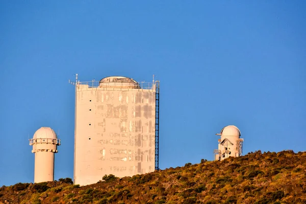 Teleskope Des Teide Observatoriums Auf Teneriffa Spanien — Stockfoto